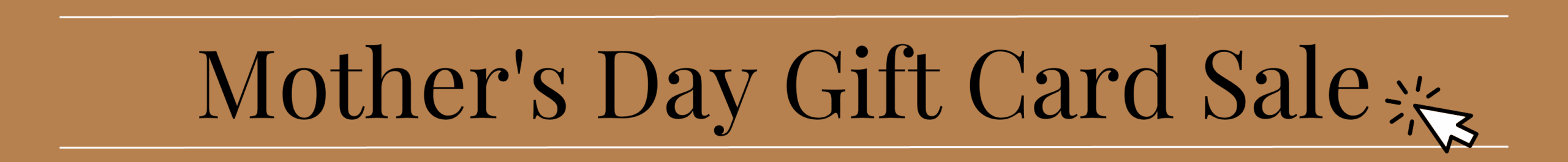 Mothers Day Gift Card Sale